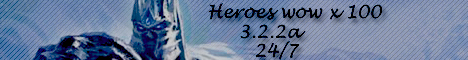 Heroes wow Banner