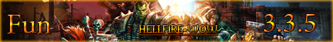 HellFire WoW Fun Server Banner