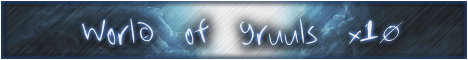 World of gruuls x10 Banner