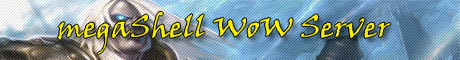 megaShell WoW 3.3.0a Server Banner