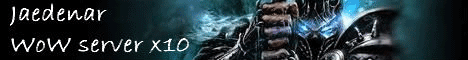 Jaedenar WoW server Banner