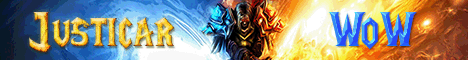 Justicar WoW - PvP at its Best Banner
