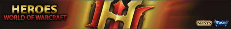 Heroes WoW 505 and 335a 255 Level Banner